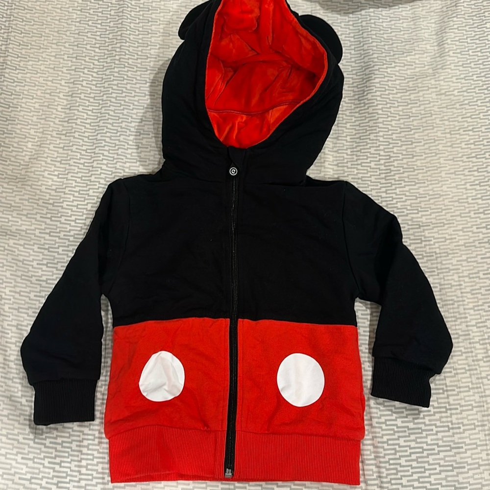 Cool Mickey Mouse toddler Cubcoats jacket fleece hood plushie
